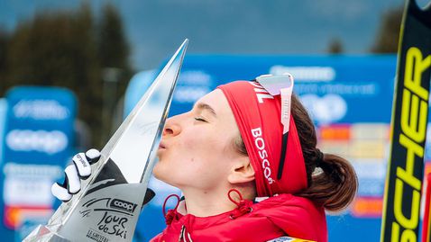 Наталия Непряева спечели "Тур дьо ски"