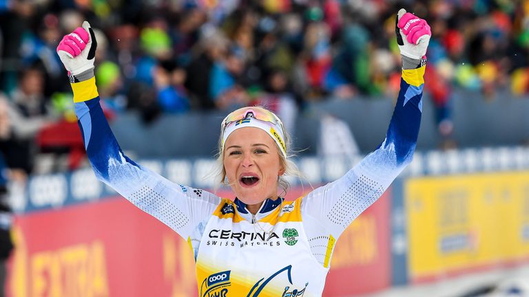 Шведката Фрида Карлсон спечели старта на 20 километра преследване за