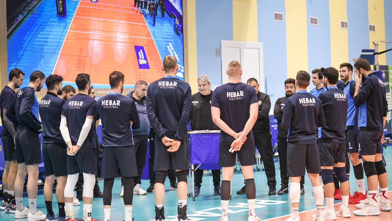 Волейболният шампион Хебър (Пазарджик) поднови тренировките за втората част от