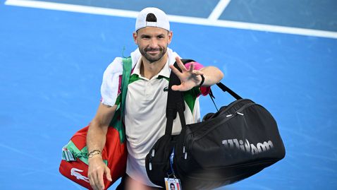 Григор Димитров е пети сред спортистите ни за 2024-та