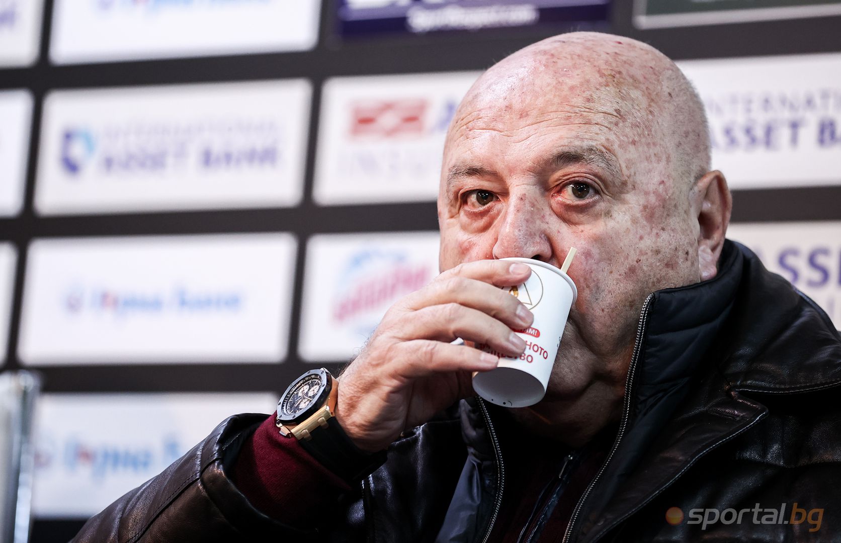 Пресконференция на Венцеслав Стефанов и Златомир Загорчич