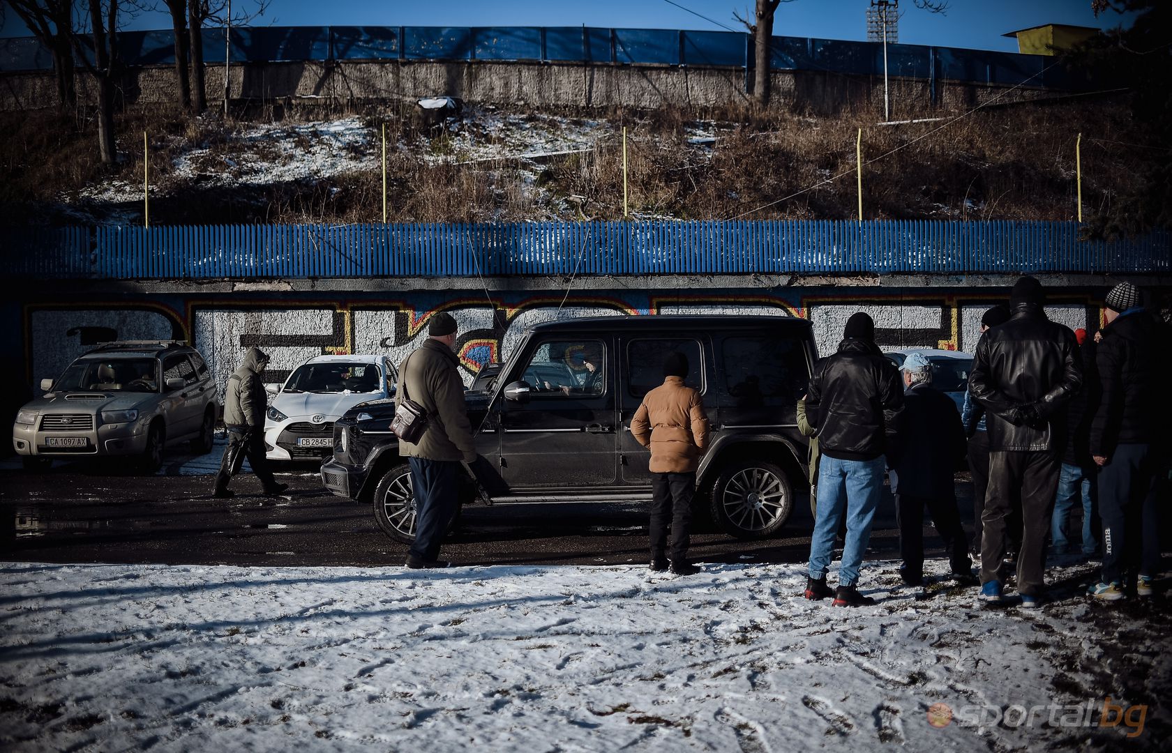 Първа тренировка на Левски