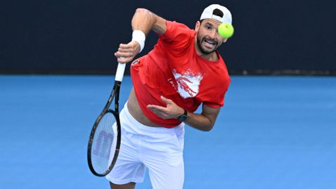 Григор Димитров срещу стар познайник на старта в Бризбън