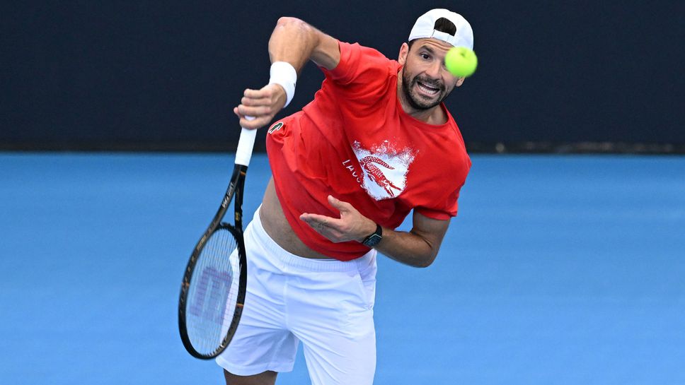 Григор Димитров ще открие участието си на турнира от категория