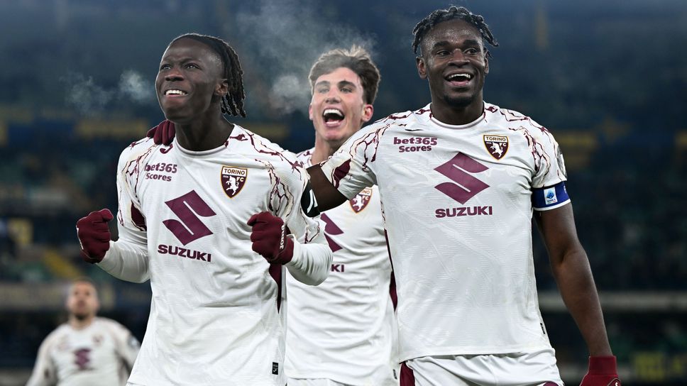Отборът на Торино записа убедителен успех с 3 0 при