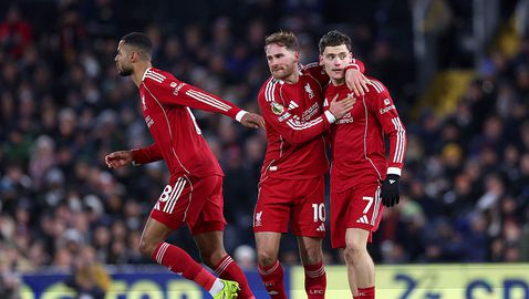 Ливърпул се виждаше победител в 94-тата минута, но пак не успя да вземе трите точки срещу Фулъм