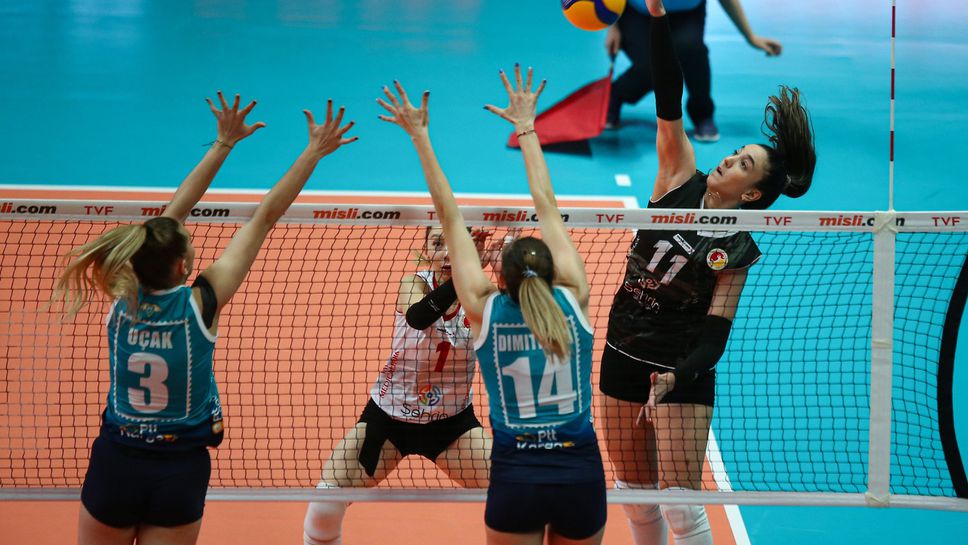 Емилия Димитрова - Мира Паскова 27:19! ПТТ обърна Мерт Сигорта в Турция