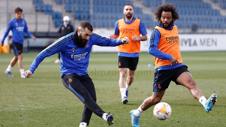 Нападателят на Карим поднови тренировки със съотборниците си от Реал