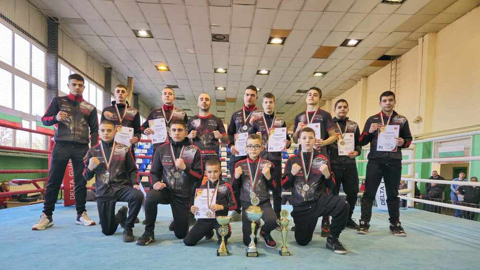 СК Вокил е новият държавен шампион по кикбокс в стил фул контакт