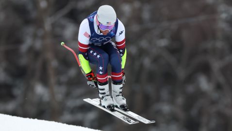 Американец зададе темпото в първата тренировка преди олимпийското спускане