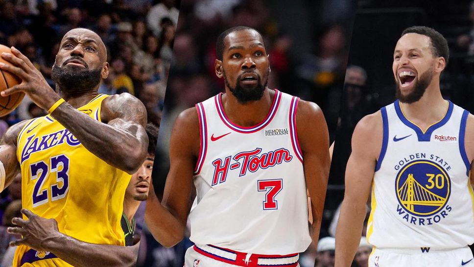 ЛеБрон Джеймс Кевин Дюрант и Стеф Къри ще играят заедно