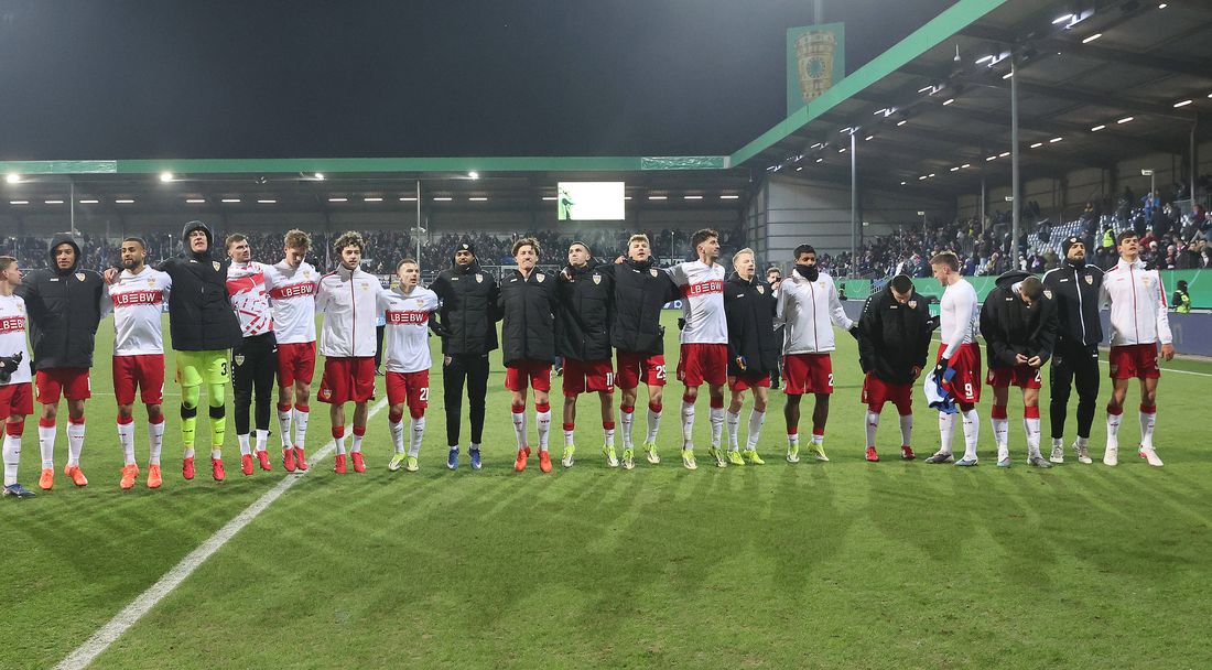 Късни голове спестиха мъките на Щутгарт, който продължава защитата на Купата