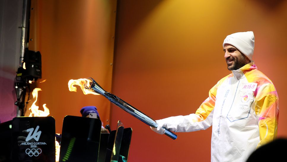 Старши треньорът на футболния КомоСеск Фабрегас също се включи в