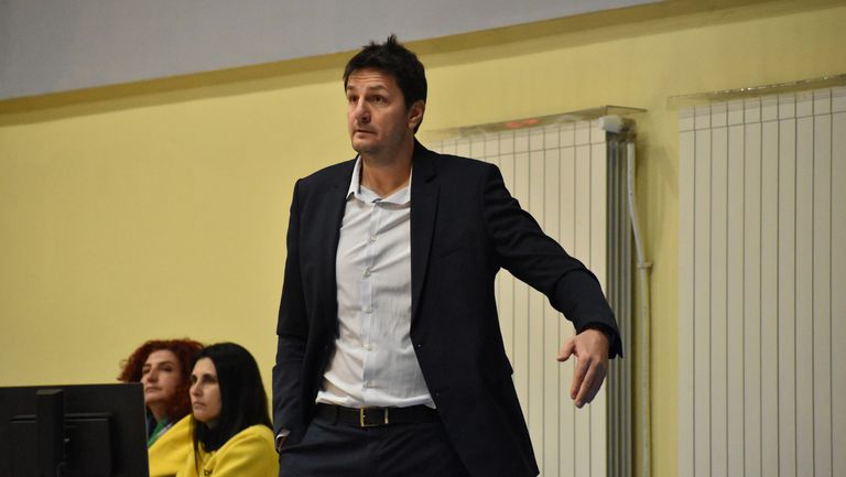Наставникът на баскетболния отбор на Левски Димитър Ангелов коментира загубата