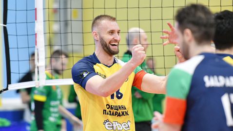  Шампионът Хебър разгроми Добруджа и към този момент е трети в efbet Супер Волей 