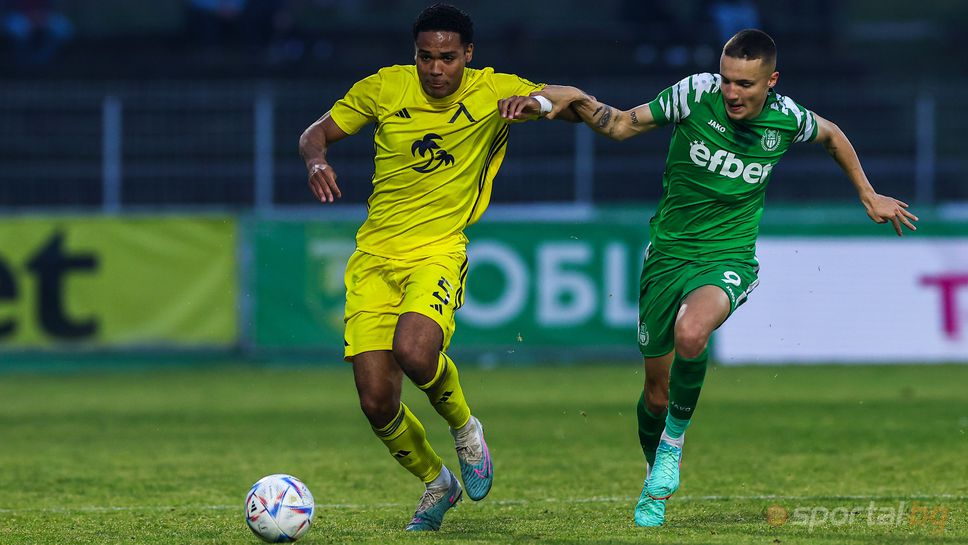 Хебър 0:0 Левски, ВАР отмени гол на Бастунов