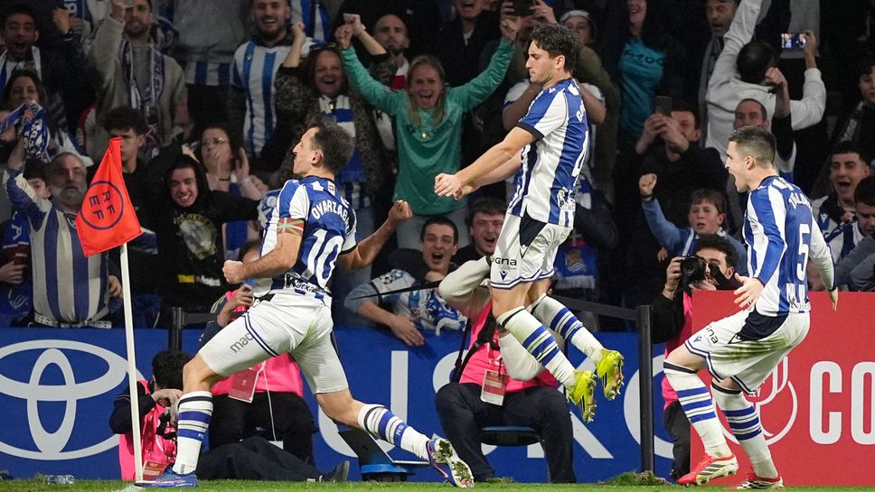 Реал Сосиедад ликува и в реванша с Атлетик Билбао и отива на финал за Купата на краля