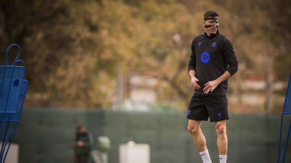 Левандовски сложи маска, ще е на линия за гостуването в Билбао