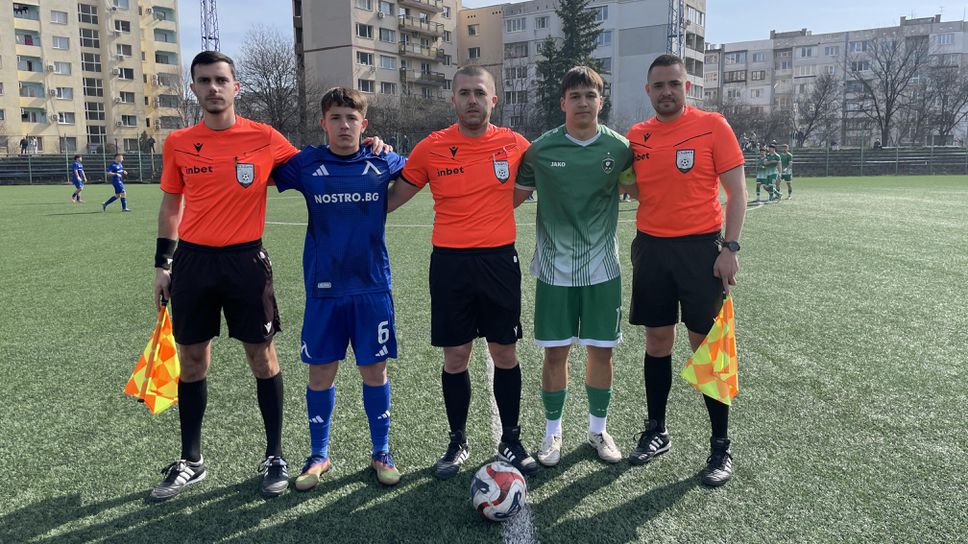Левски и Лудогорец (U17) направиха зрелищно равенство с драматичен край