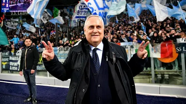 Тифозите на Лацио призоваха Доналд Тръмп за помощ срещу президента Клаудио Лотито