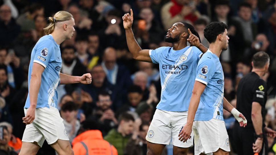 Манчестър Сити 1:0 Нотингам Форест, гол на Семеньо