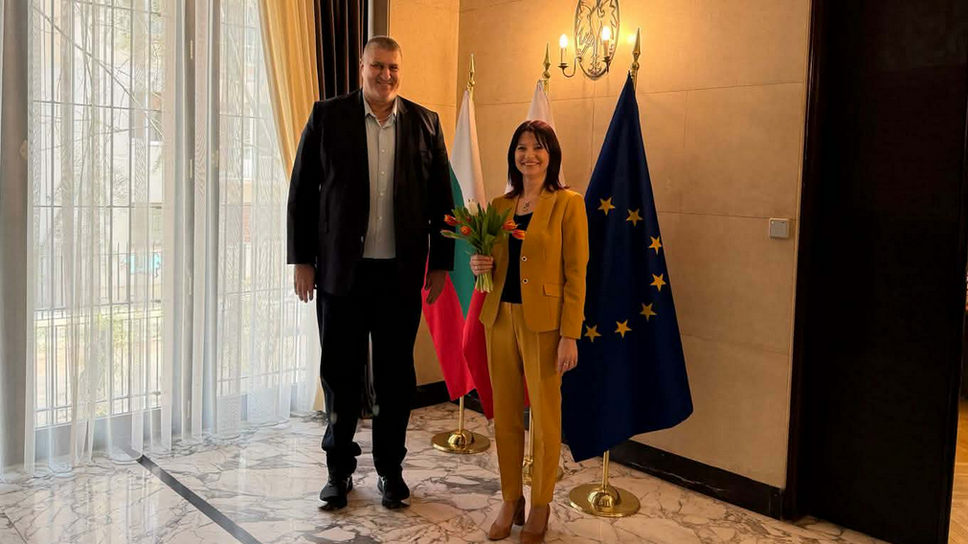 Президентът на БФВ обсъди подготовката за Евро 2026 с временно управляващия посолството на Република Полша