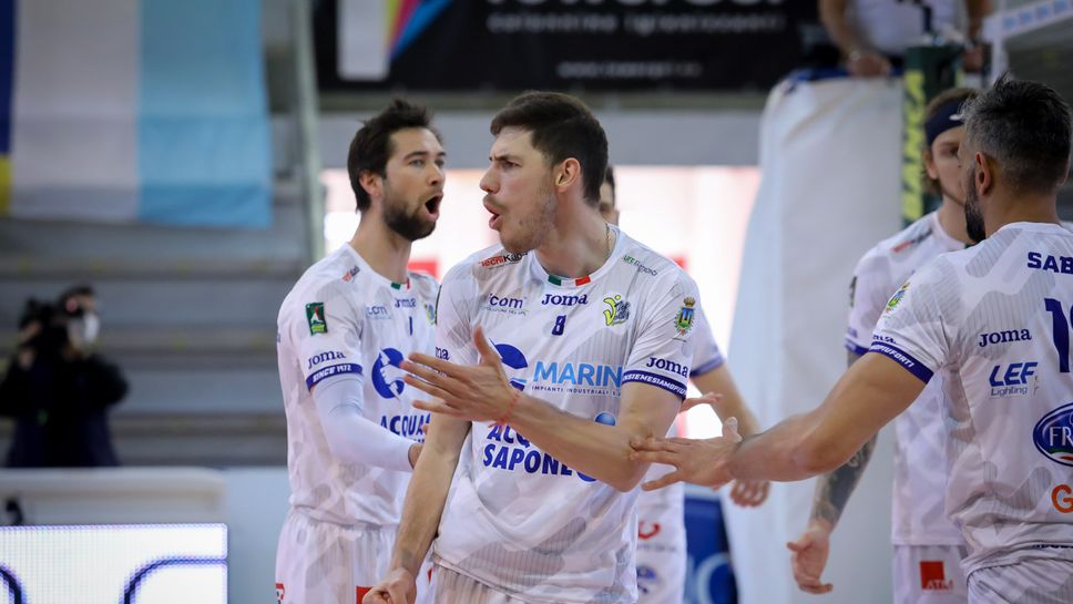 Сеганов и Чистерна с втора драматична загуба в плейофите за 5-о място (снимки)