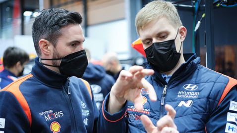 Хюндай се готви в Хърватия с трима пилоти