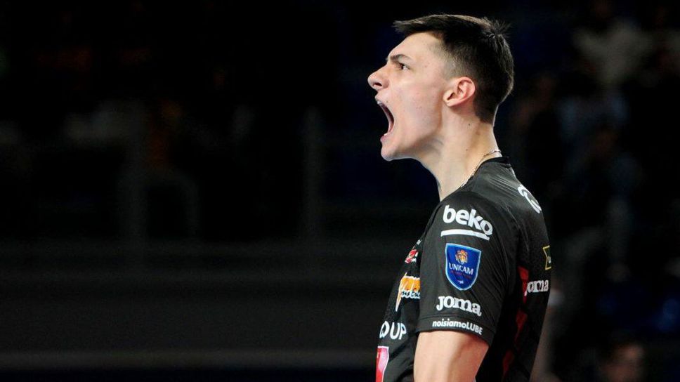 Алекс Николов изравни рекорда за най-много асове през сезона в Италия