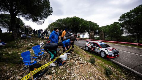  Грязин взе квалификацията в първия кръг на Европейския рали шампионат 