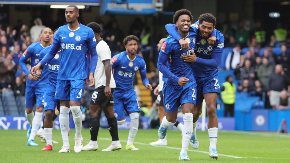 Челси 1:0 Порт Вейл, гол на старта