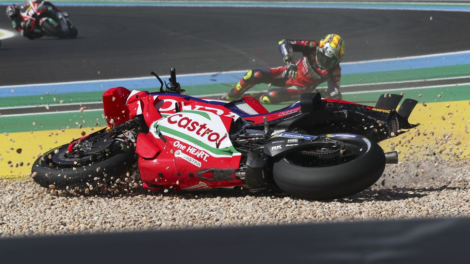 Жоан Мир обясни защо пада толкова често в състезанията от MotoGP