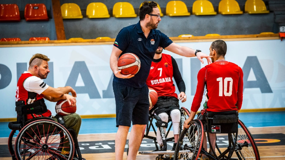Италианецът Антонио Кулиандро е новият старши треньор на България по баскетбол на колички