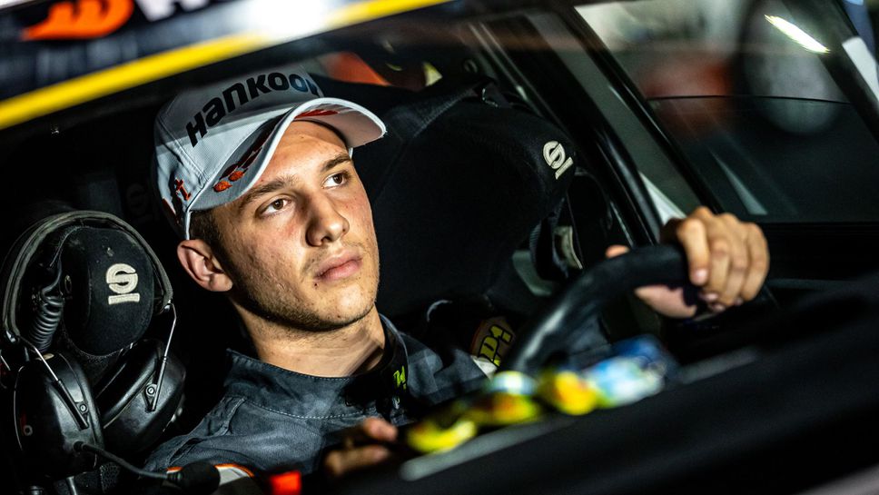 Ранният лидер в рали Дряново Александър Томов навигатор Еди Сивов