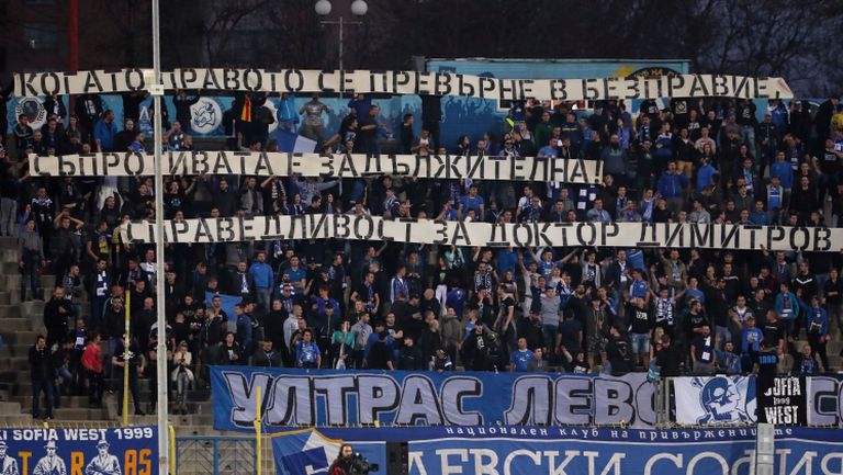 Сините фенове подкрепиха д-р Димитров, поздравиха приятел за новата му рожба и призоваха за пълна подкрепа на 18.03