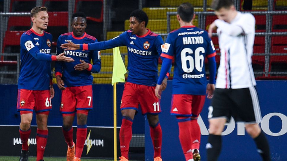20-годишен талант изведе ЦСКА Москва до убедителна победа