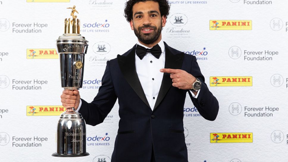 Салах очаквано стана играч на годината в Англия