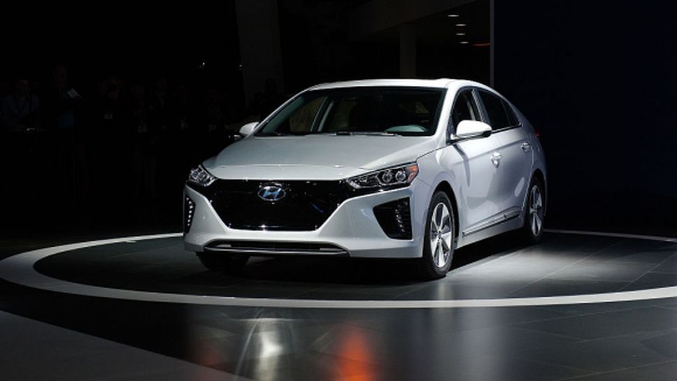 Hyundai Ioniq Electric със злато при еко автомобилите