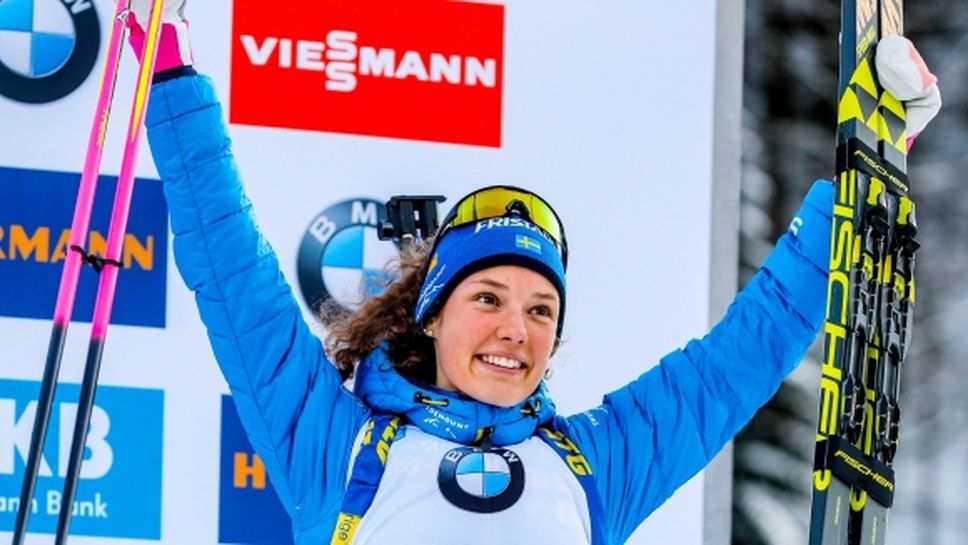 Хана Йоберг спечели европейската титла на 15 км, Даниела Кадева завърши 16-а