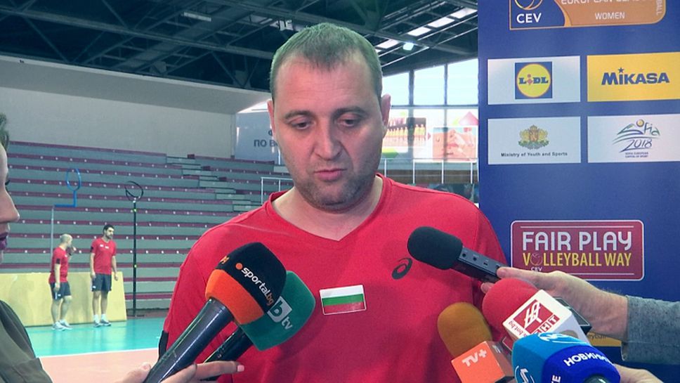Иван Петков: Искам да играем бърз волейбол и да спечелим Златната лига