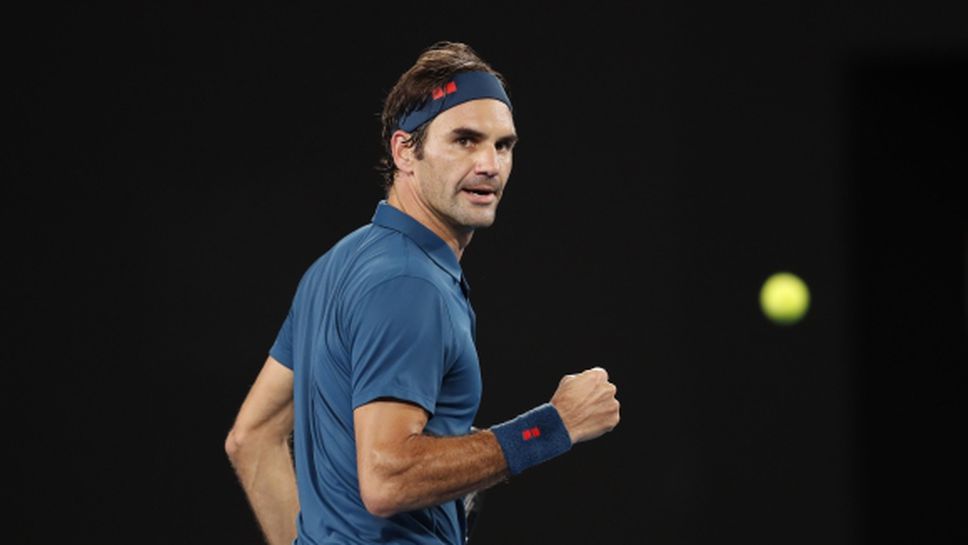 Федерер загуби сет на старта в Дубай