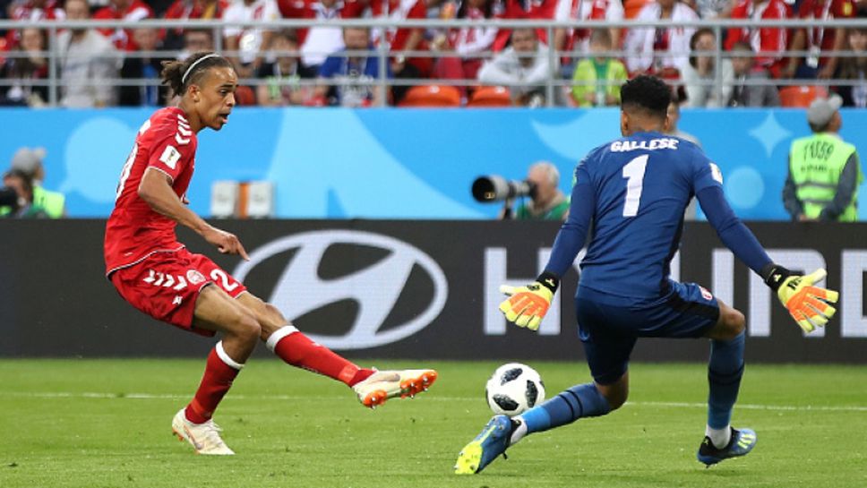 Дания поведе на Перу с гол на Юсуф Поулсен