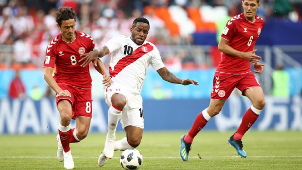 Дания оцеля срещу Перу и започна с победа на Мондиал 2018