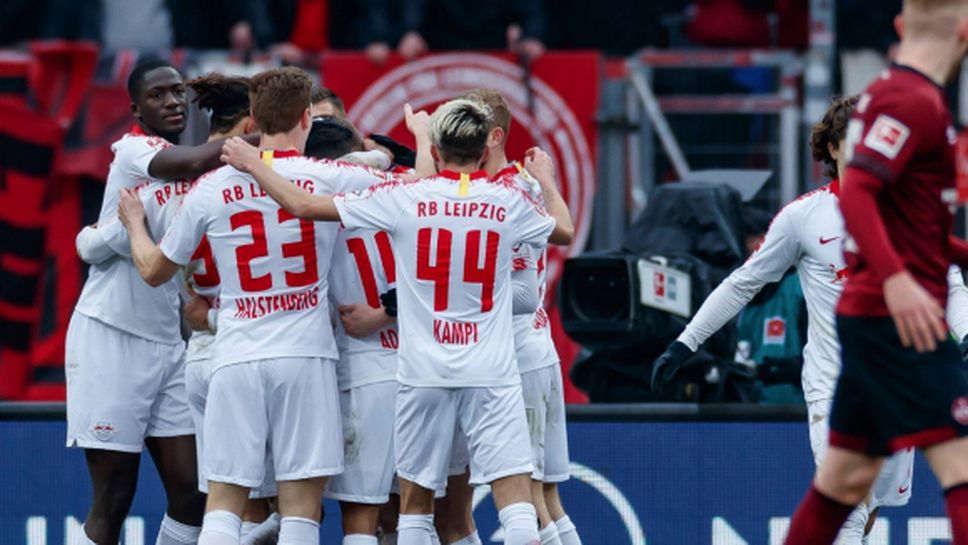 Ново перфектно гостуване и Лайпциг се настани на трето място (видео)