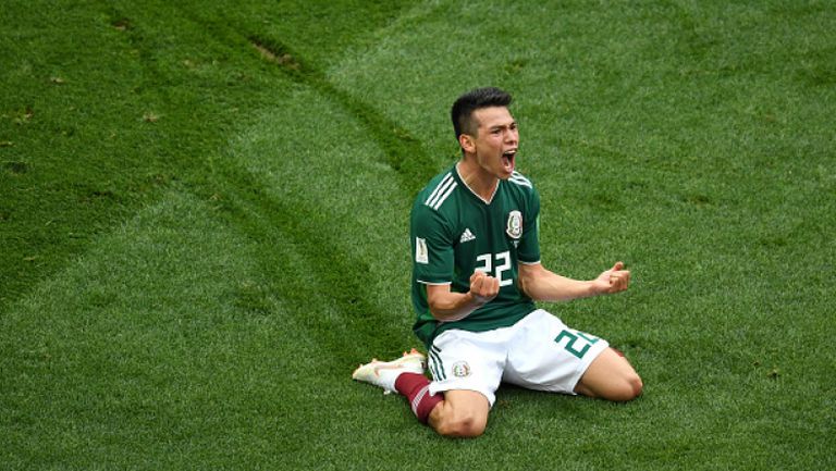 Мексико поведе на Германия след страхотна контраатака и гол на Лосано