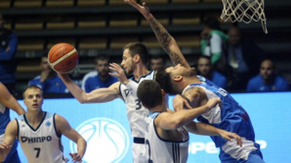 Левски Лукойл - БК Днипро 83:65