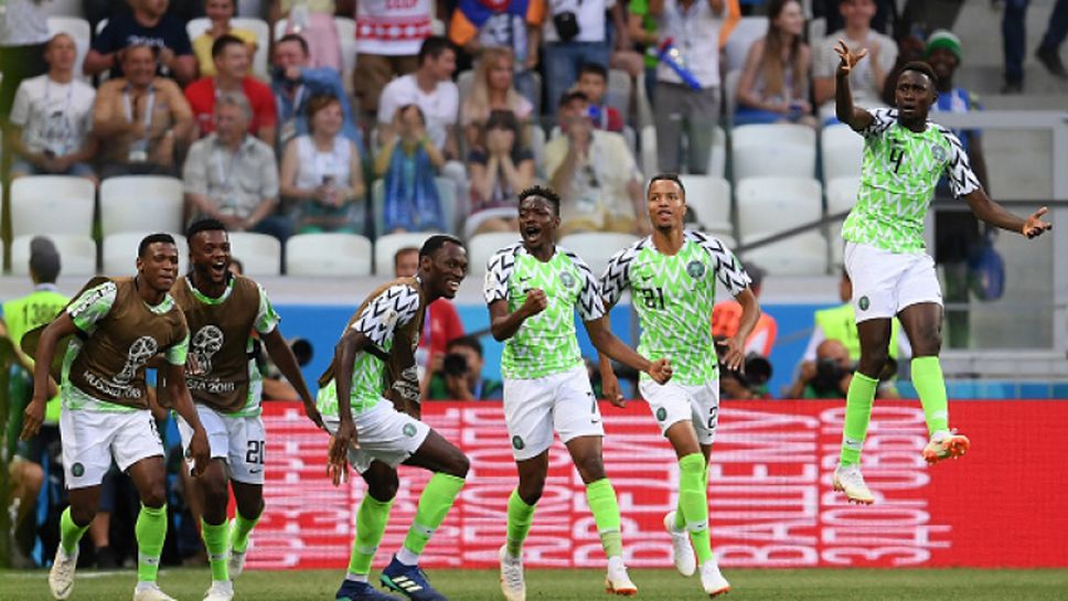 Два гола на Ахмед Муса донесоха победата на Нигерия срещу Исландия