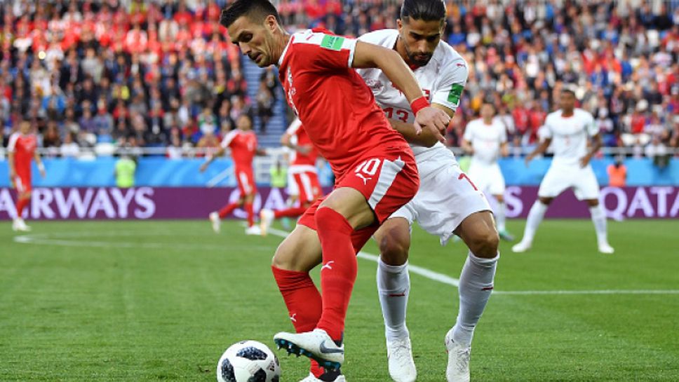 Швейцария излъга Сърбия с гол в последната минута