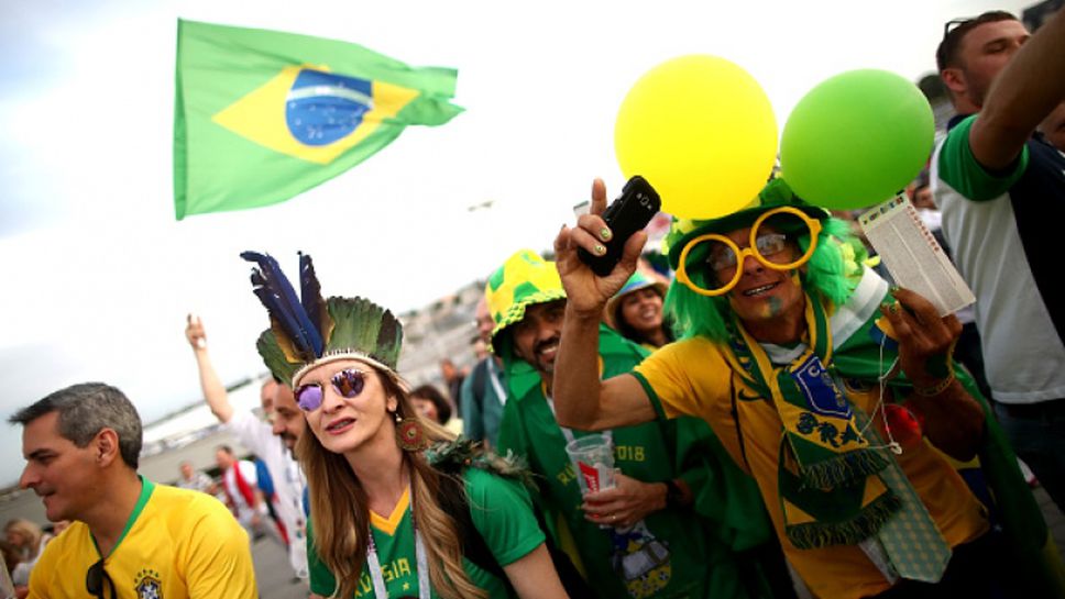 Бразилска радост след късния успех над Коста Рика