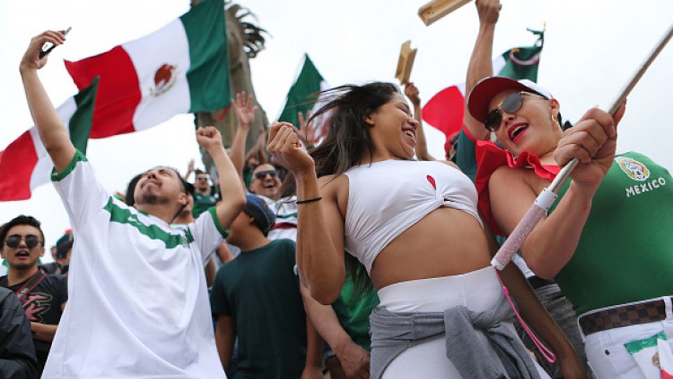Бурната радост в Мексико след победата над Южна Корея